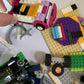 Genuine Lego Bulk Car Spaceship Space Wheels Various Lot 1.64kg