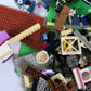 Genuine Lego Bulk Car Spaceship Space Wheels Various Lot 1.64kg
