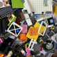 Genuine Lego Bulk Car Spaceship Space Wheels Various Lot 1.64kg