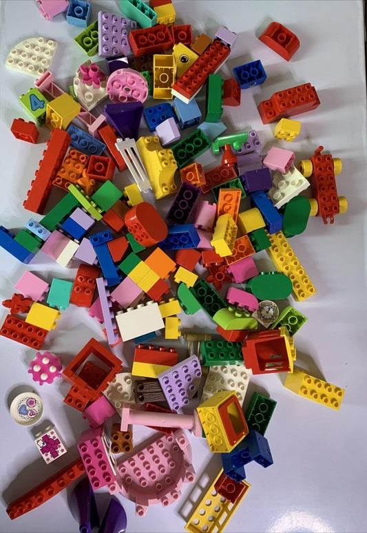 Bulk Lego Duplo Genuine Lot Various Multicoloured 1.7kg