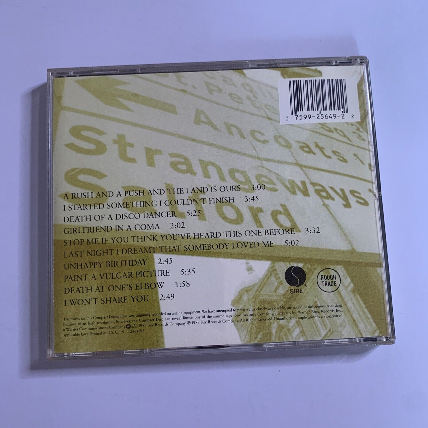 The Smiths – Strangeways, Here We Come (CD, 1987) 9256492