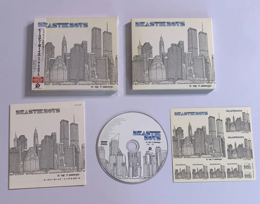 Beastie Boys – To The 5 Boroughs (CD,2004) Digipak Obi Stickers Japan TOCP-66300