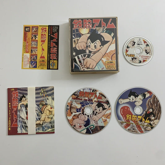 Astro Boy Atom Boy (CD, 3-Disc, 1995)  Promo Postcard Obi Japan Anime Soundtrack
