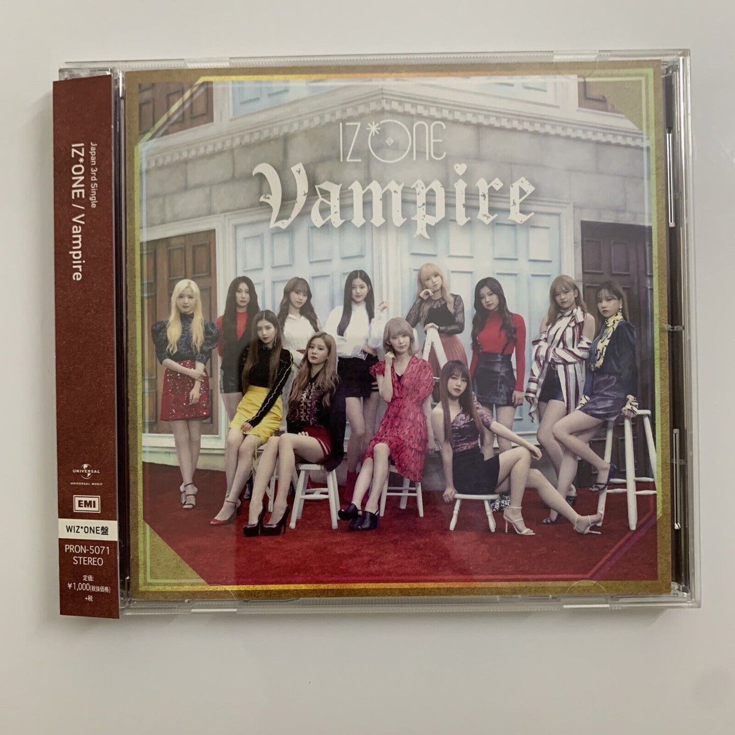 IZONE - Vampire (CD, 2019) Obi Japanese Limited Edition WIZ*ONE Version Jpop