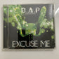 B.A.P - Excuse Me (CD, 2014) Type B Japan Edition K-Pop KICM 1540