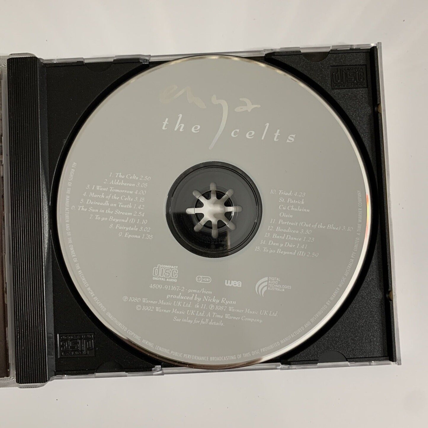 Celts by Enya  (CD, 1992) Album