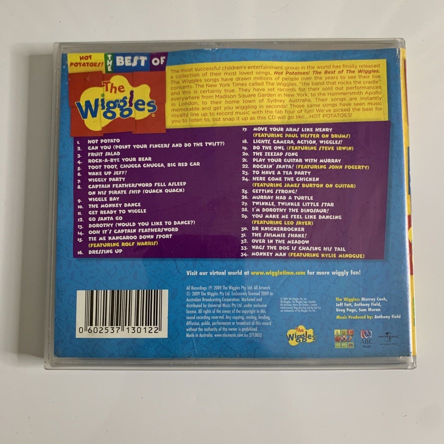 Hot Potatoes! The Best of the Wiggles  (CD, 2009) Album