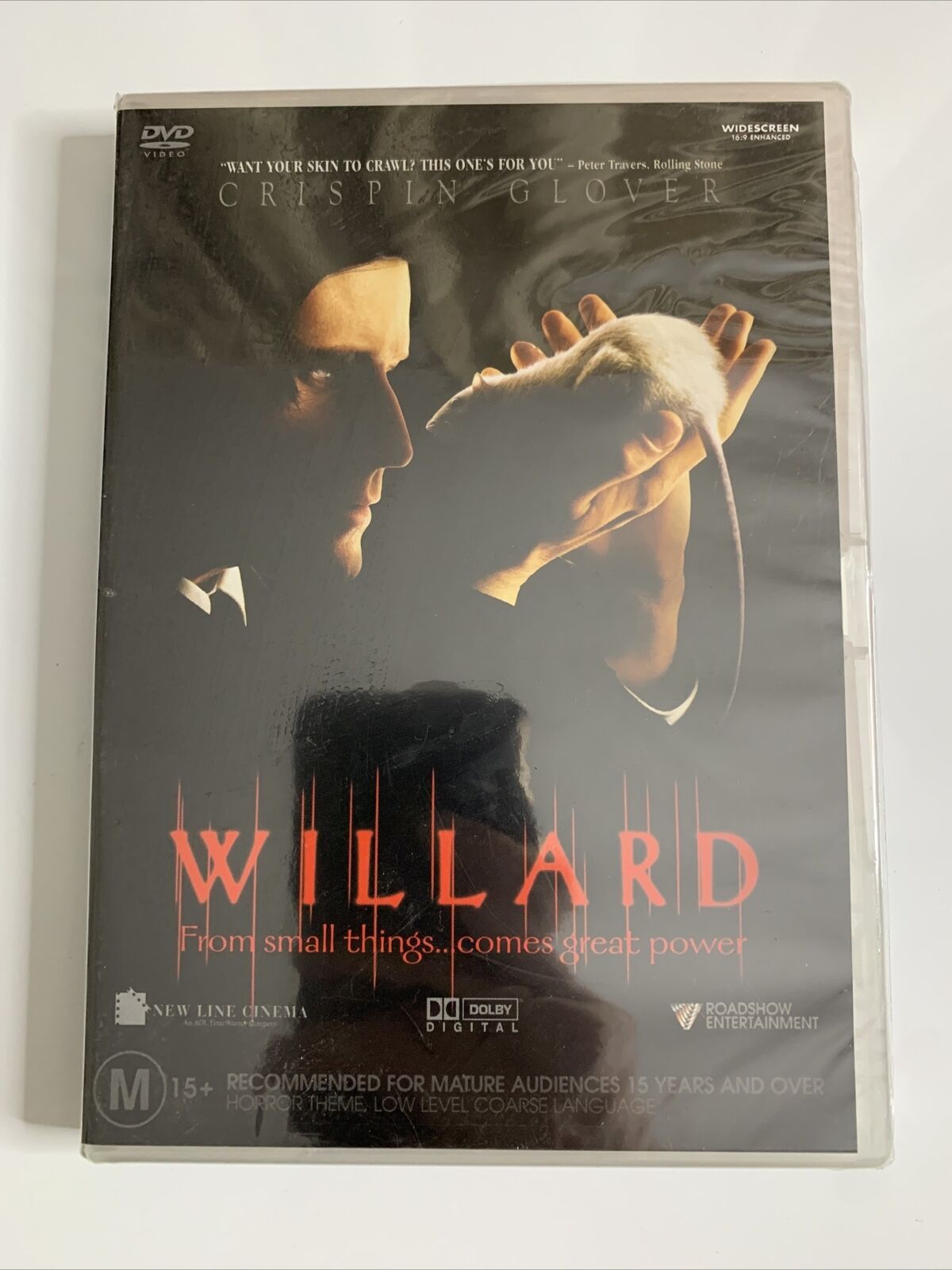 Willard (DVD, 2003) Crispin Glover, R. Lee Ermey Horror Film Region 4 NEW Sealed