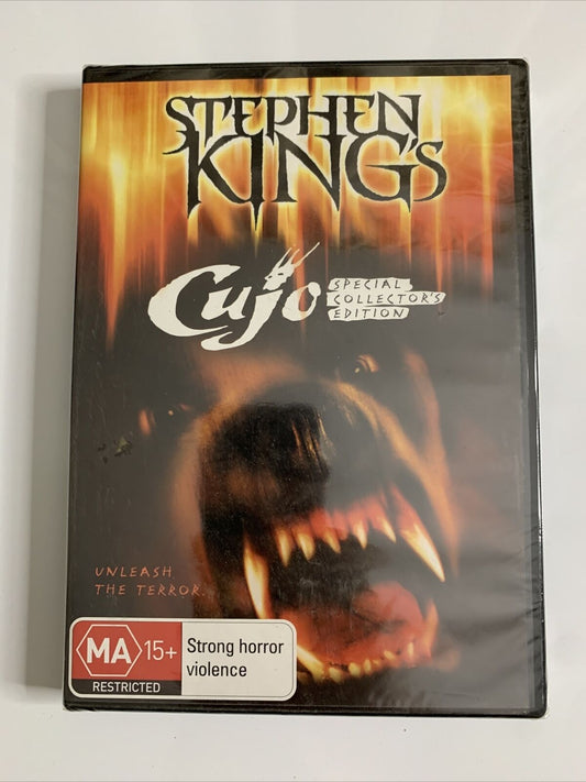 Cujo Special Edition (DVD, 1983) Stephen King Horror Film Region 4 NEW