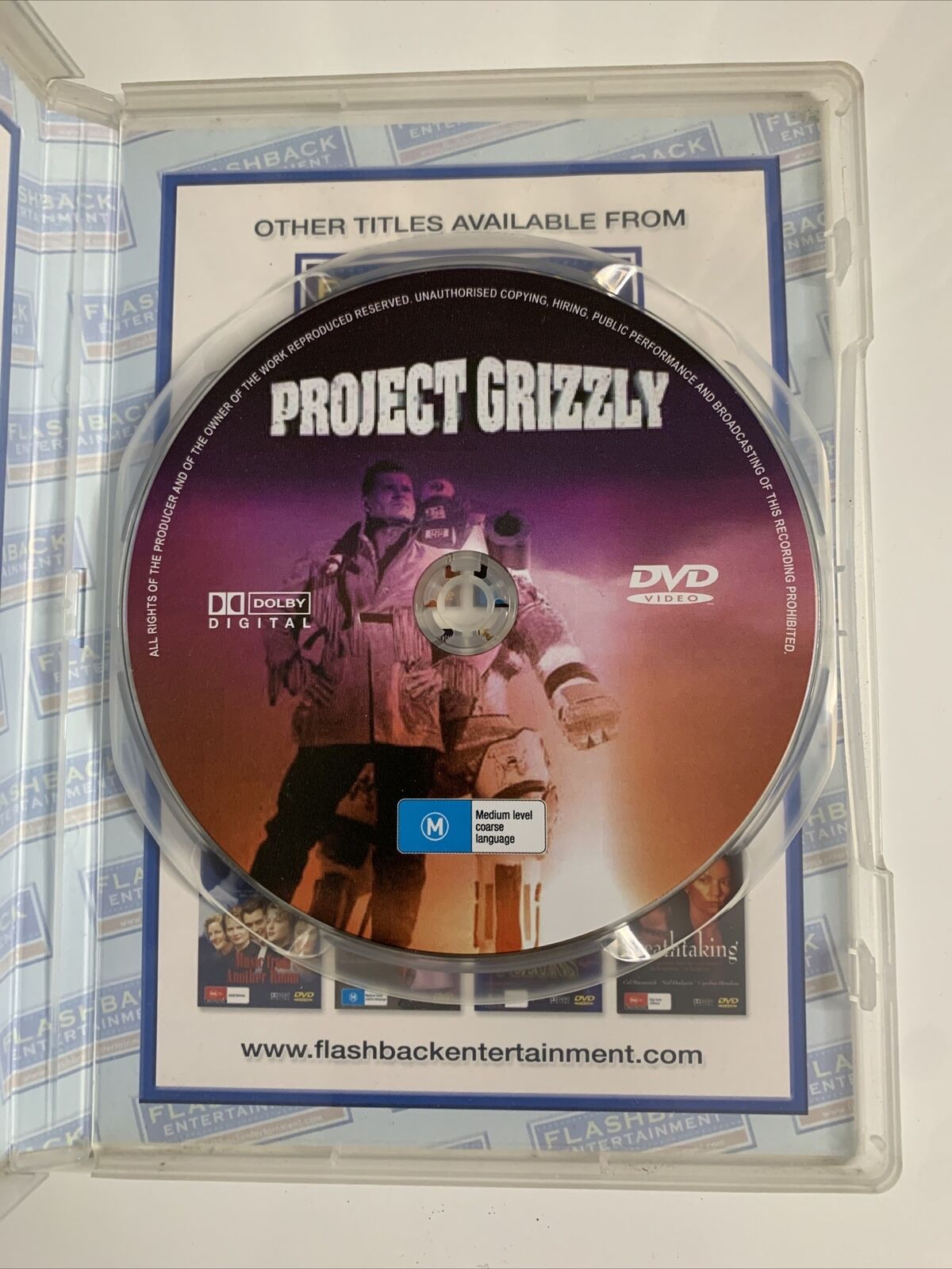 Project Grizzly  (DVD, 1996) Troy Hurtubise Documentary Film All Regions