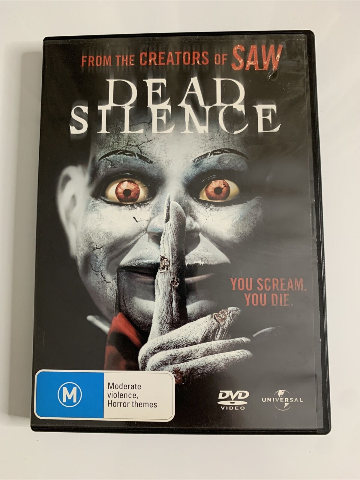 Dead Silence (DVD, 2007) Ryan Kwanten, Amber Valletta Horror Film Region 4