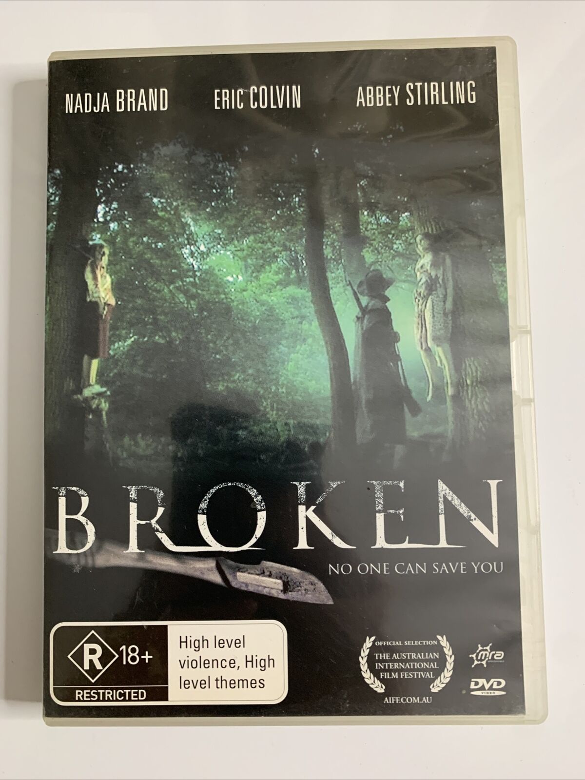 Broken (DVD, 2006) Nadja Brand, Eric Colvin, Abbey Stirling Horror Region 4