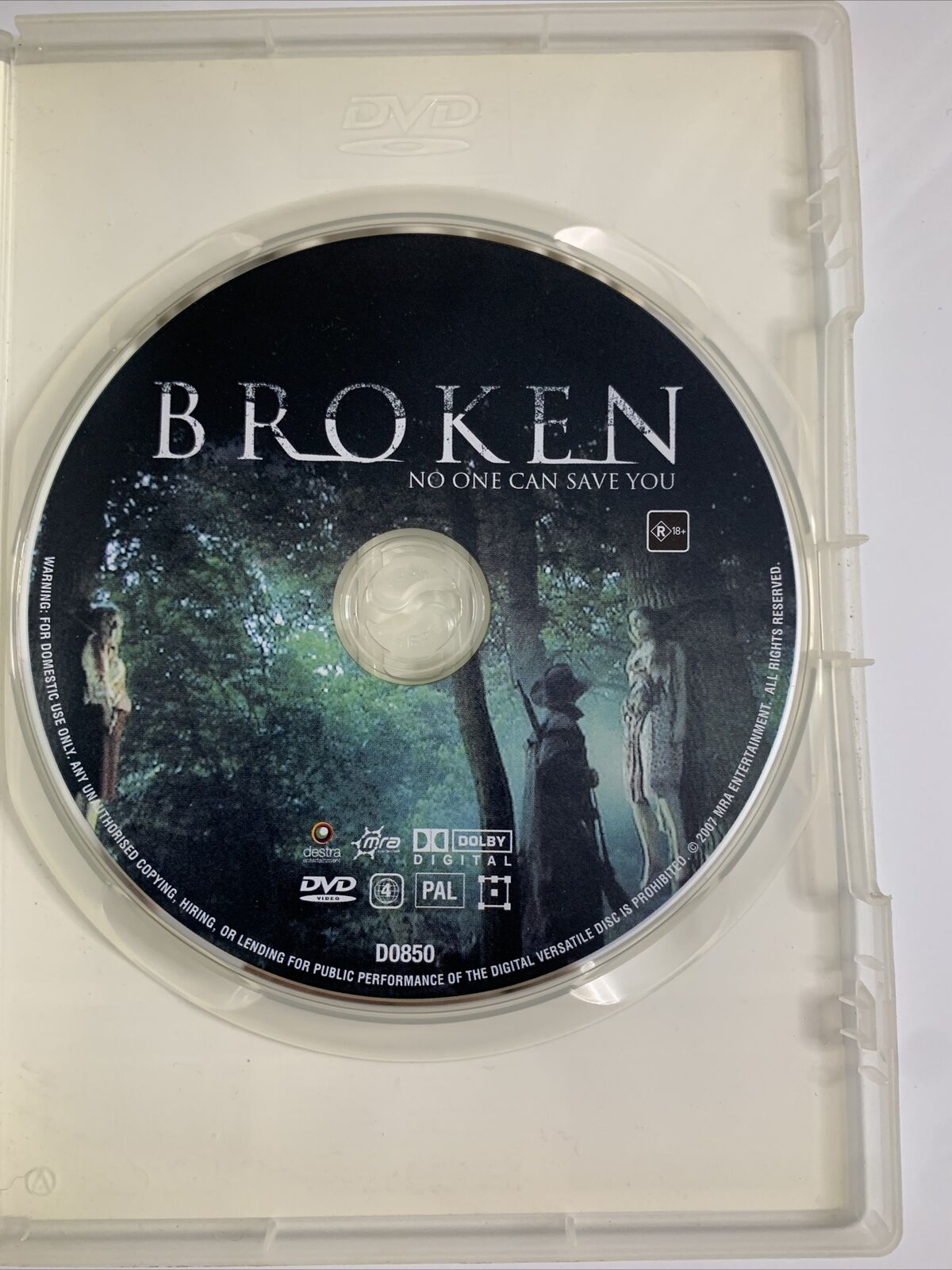 Broken (DVD, 2006) Nadja Brand, Eric Colvin, Abbey Stirling Horror Region 4