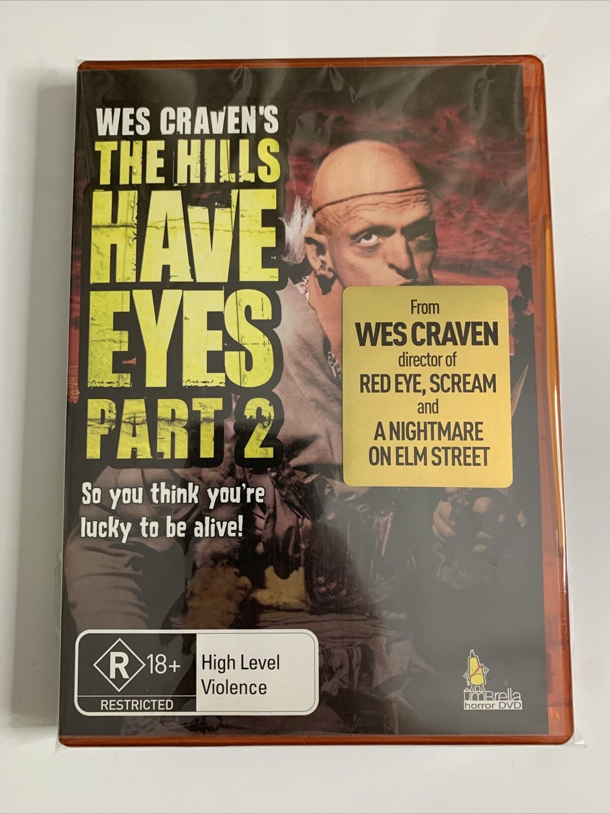 The Hills Have Eyes Part 2 (DVD, 1984) Wes Craven Horror Film All Regions NEW
