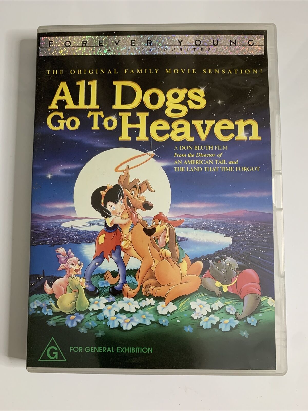 All Dogs Go To Heaven (DVD, 1989) Dom DeLuise, Burt Reynolds Animation Region 4