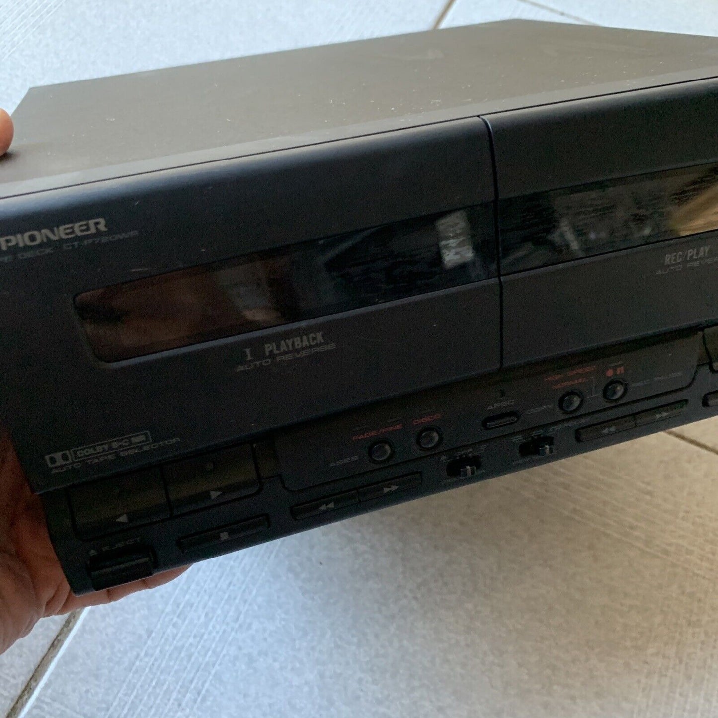 Pioneer Multi-Play CD Player & Tape Deck Player PD-P920M CT-P720WR Untested