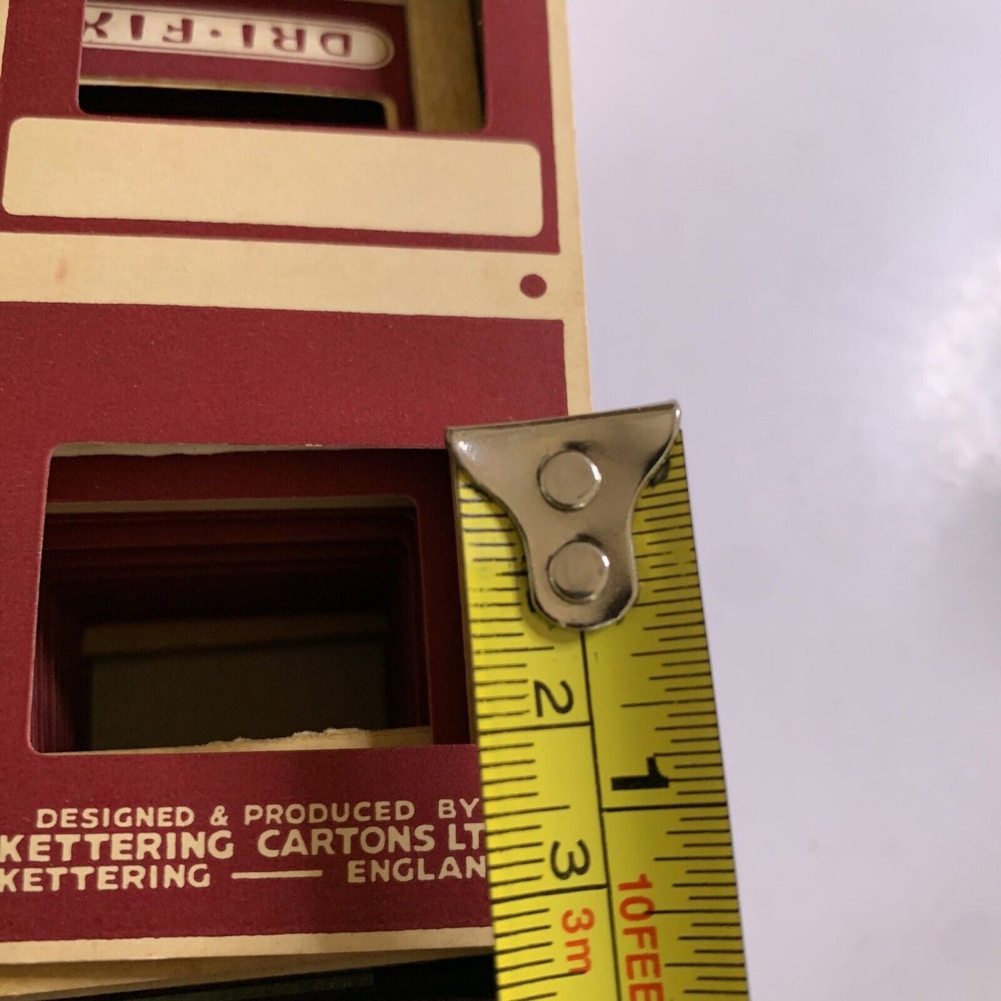 Kettering 20x Dri Fix Slide Mounts Holders with Glass