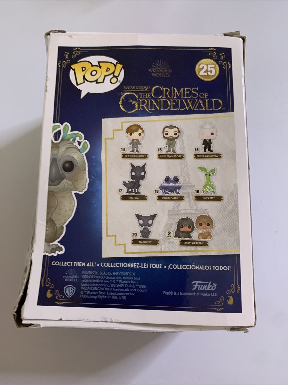 Augurey #25 Crimes of Grindelwald NYCC Exclusive Funko Pop Vinyl Figure