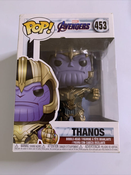 Thanos Marvel Avengers Pop! Vinyl Figure #453 NEW