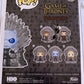 Night King Metallic Iron Throne Game of Thrones Funko Pop 6inch #74 Vinyl Figure