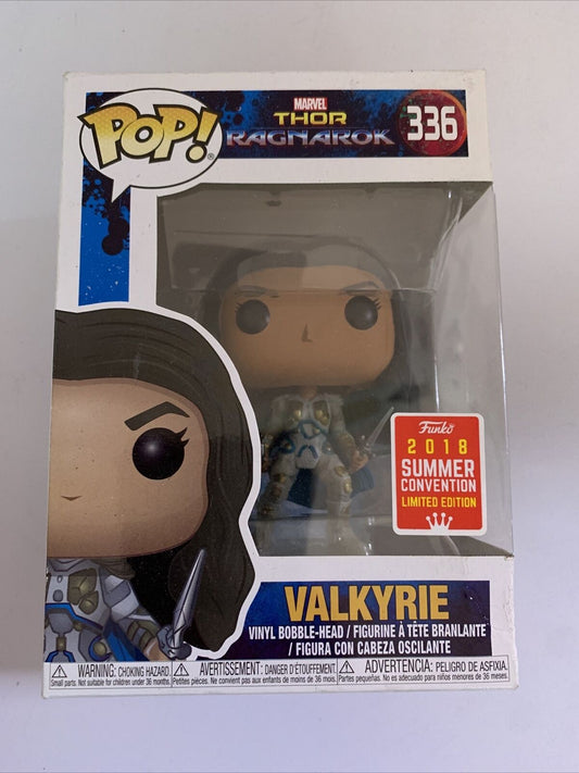 Valkyrie 336 Thor Ragnarok Limited Edition Funko Pop Vinyl Bobble Head NEW