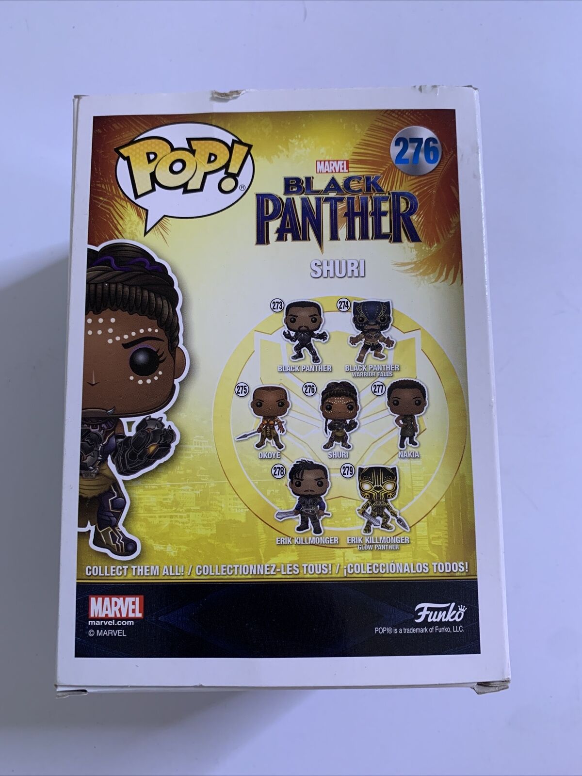 Shuri Black Panther Funko Pop! Vinyl Figure #276 NEW