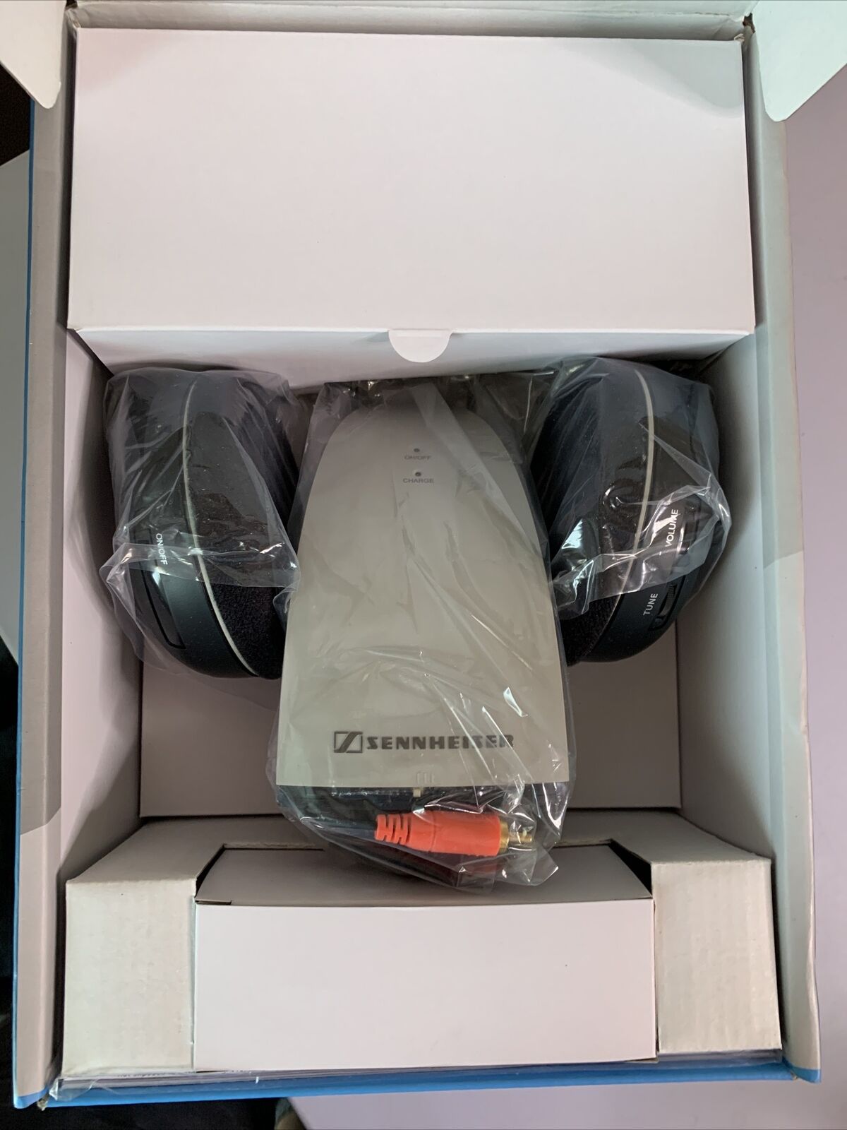 Sennheiser RS 120 II Wireless On-Ear Headphones Speakers Black 100m Range