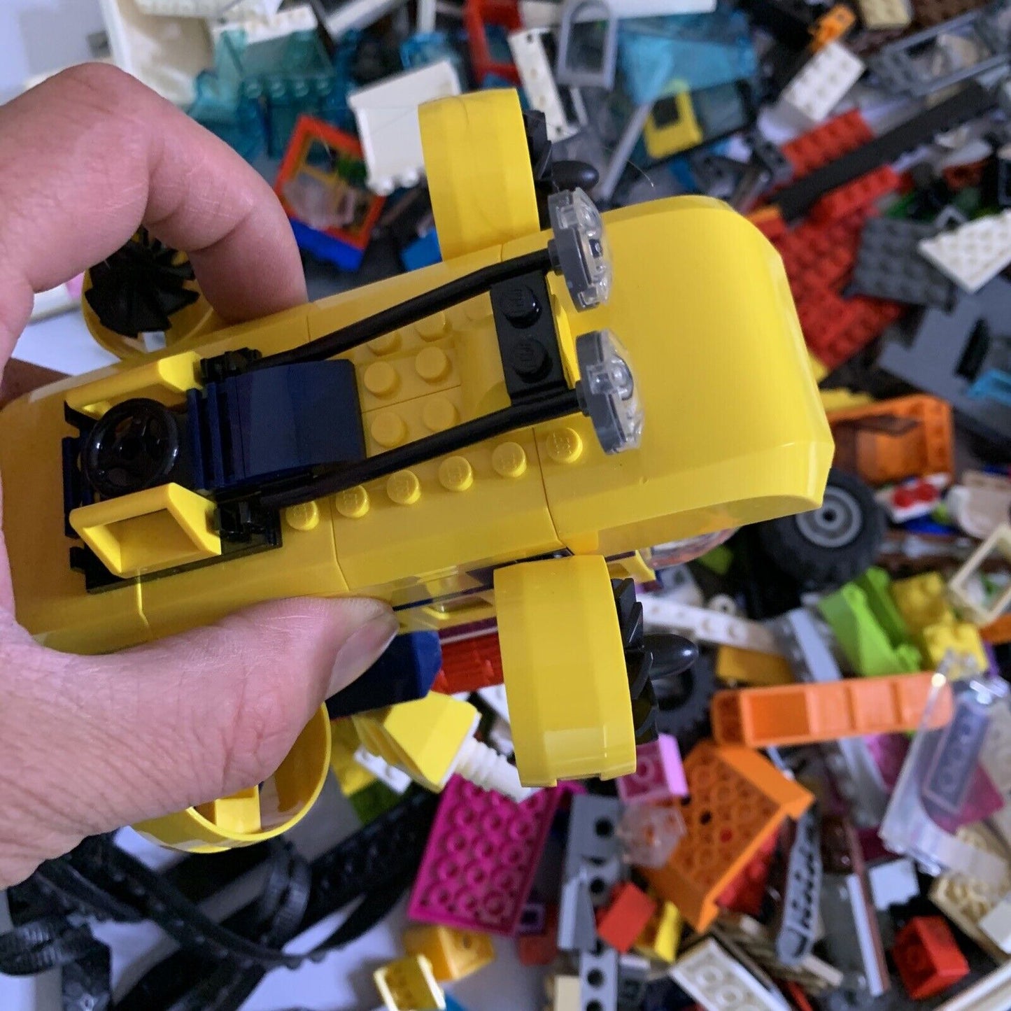 Genuine Lego Bulk Ocean Explorer Technic Wheels Windows Doors Cars Lot 1.9kg