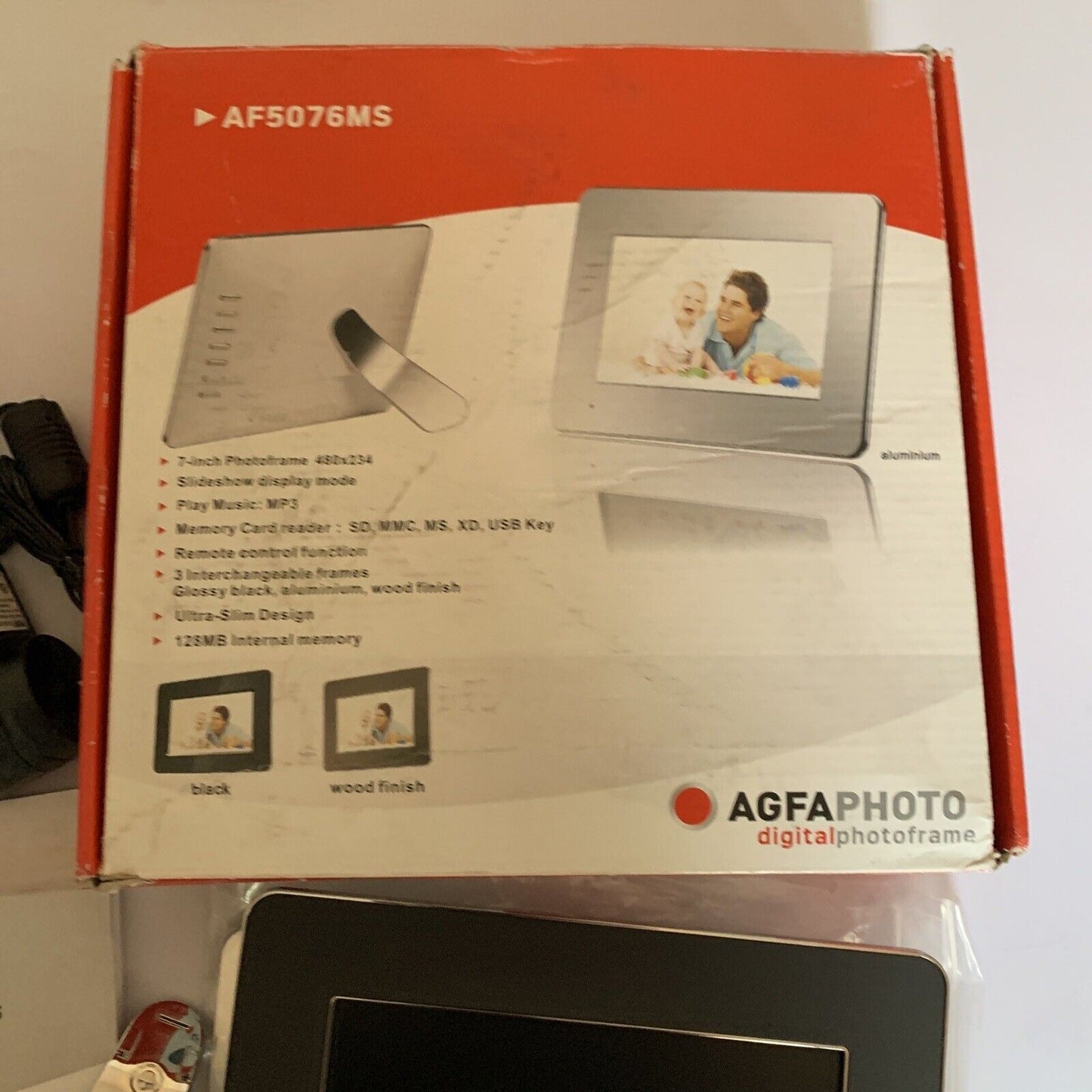 AGFA 7" LCD Digital Photo Frame AF5070MS
