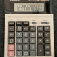 Canon Desktop Tax Calculator 12 Digits Solar Powered Large Buttons WS1210 Hi III