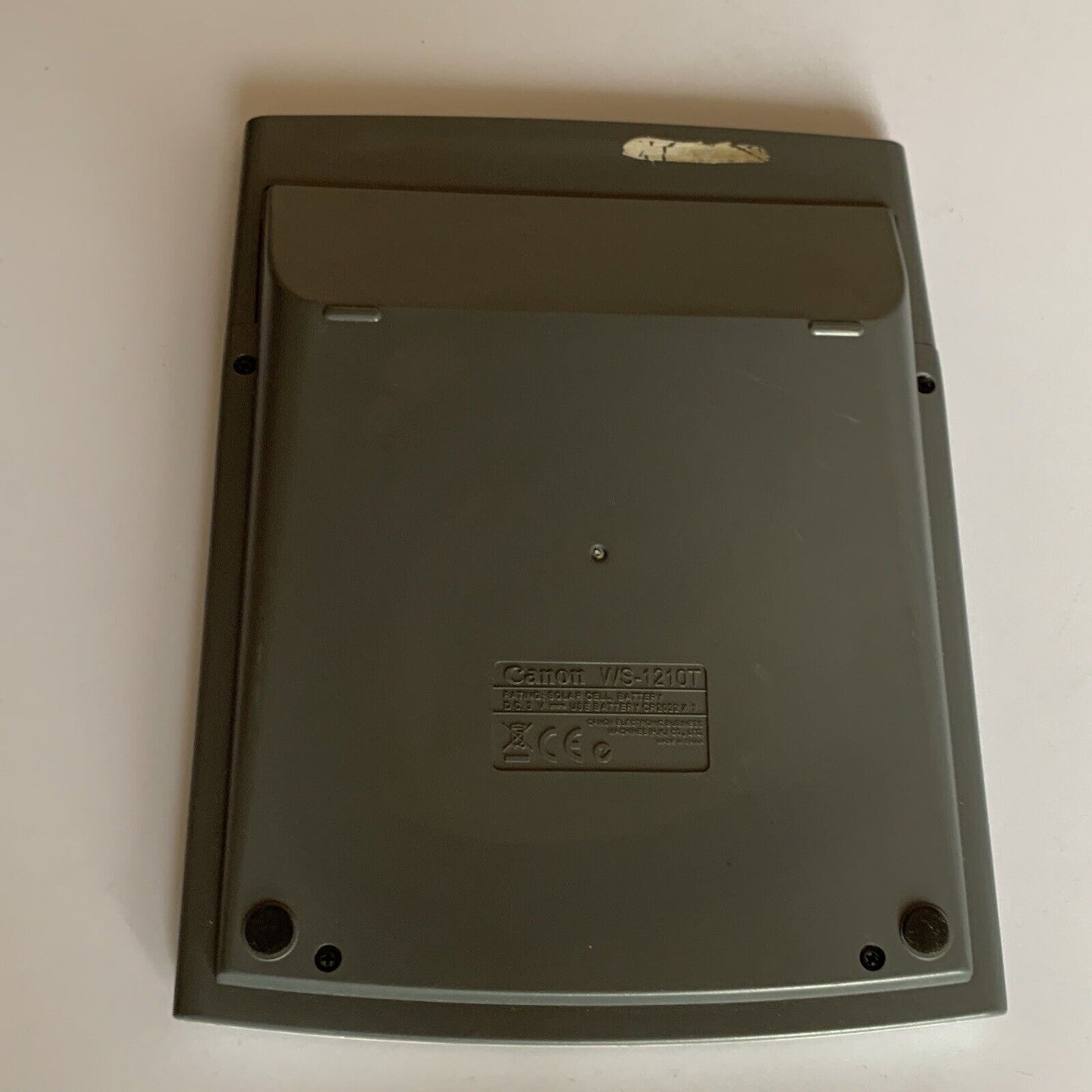 Canon Tax & Business Desktop 12 Digit LCD Dual Solar Powered  WS-1210T