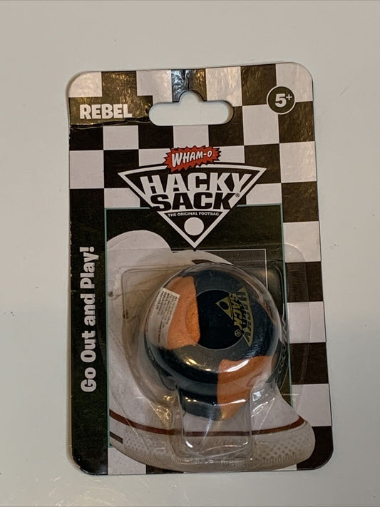 Wham-O Hacky Sack Footbag 6cm Hand-Stitched 8-Panel Rebel NEW