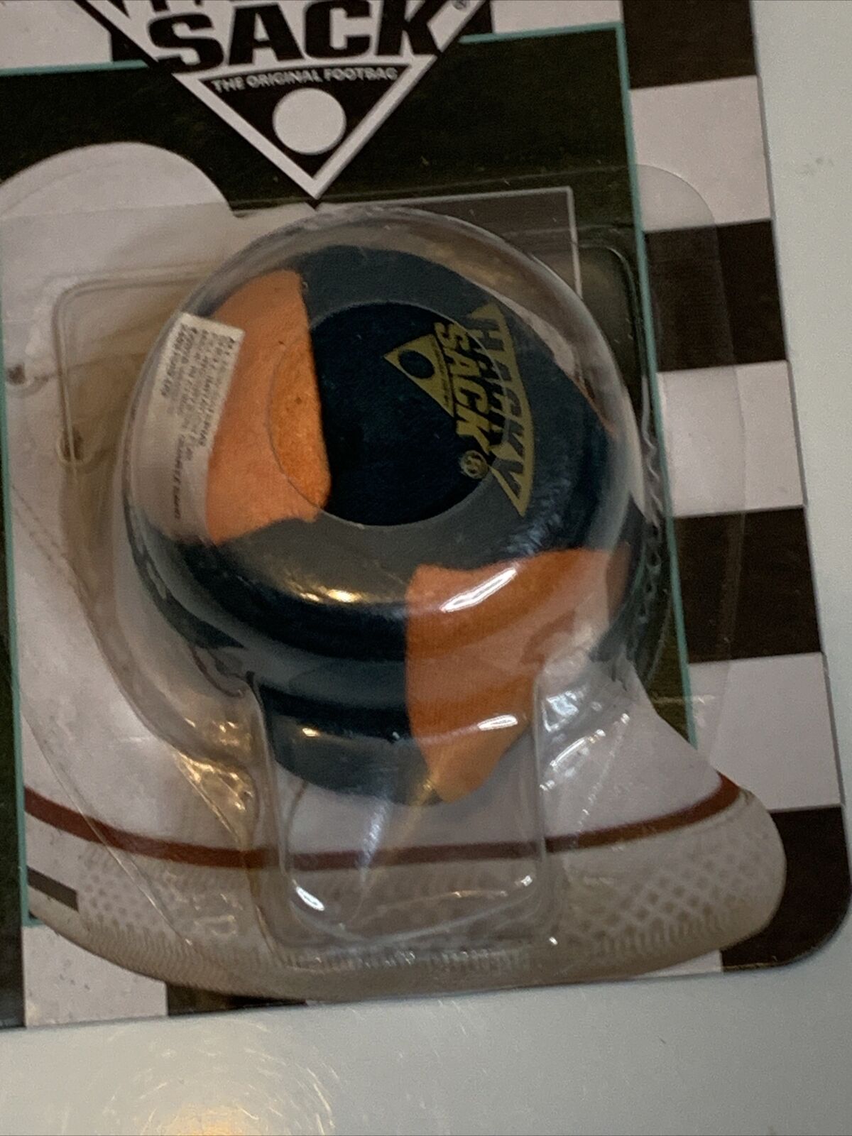 Wham-O Hacky Sack Footbag 6cm Hand-Stitched 8-Panel Rebel NEW