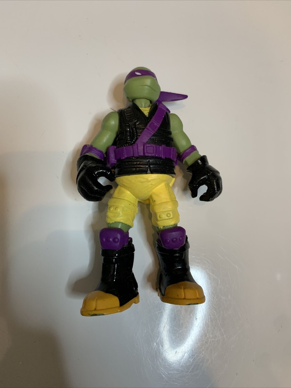 4x Teenage Mutant Ninja Turtles Figure & Skateboard Playmates 2012 Leonardo Raph