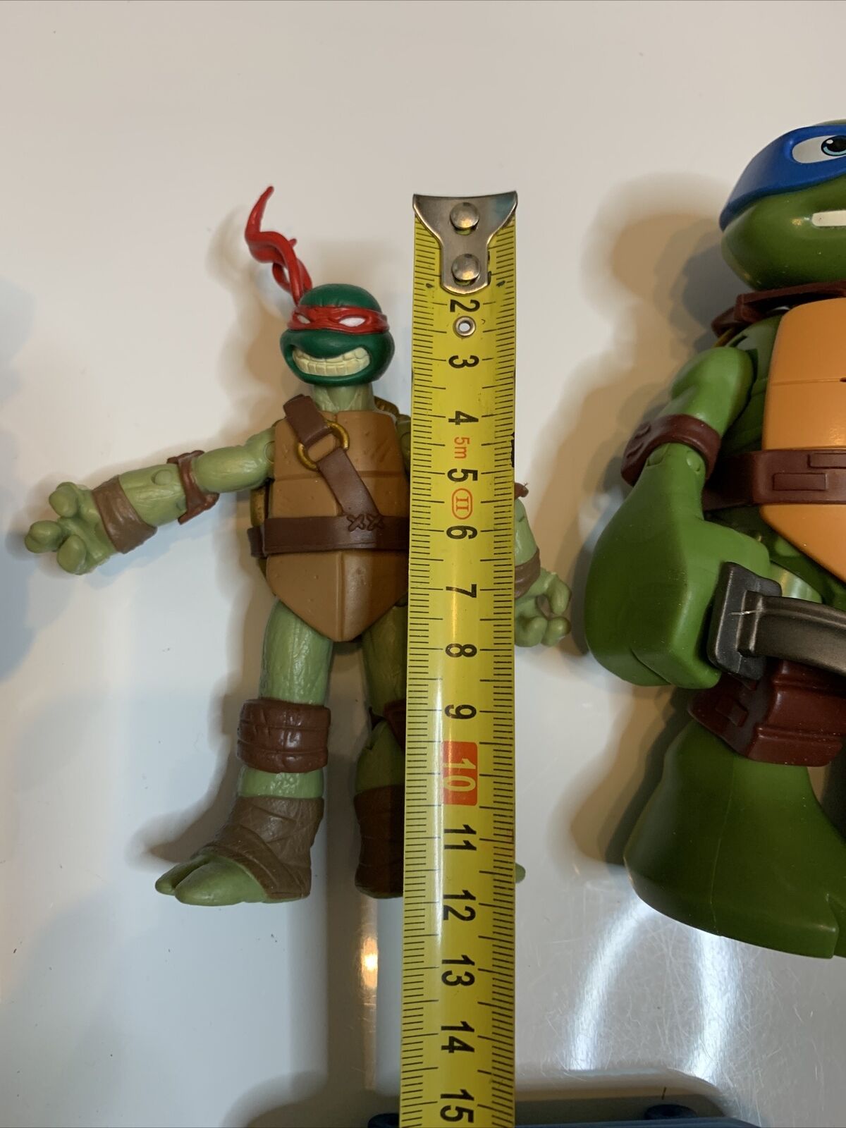 4x Teenage Mutant Ninja Turtles Figure & Skateboard Playmates 2012 Leonardo Raph