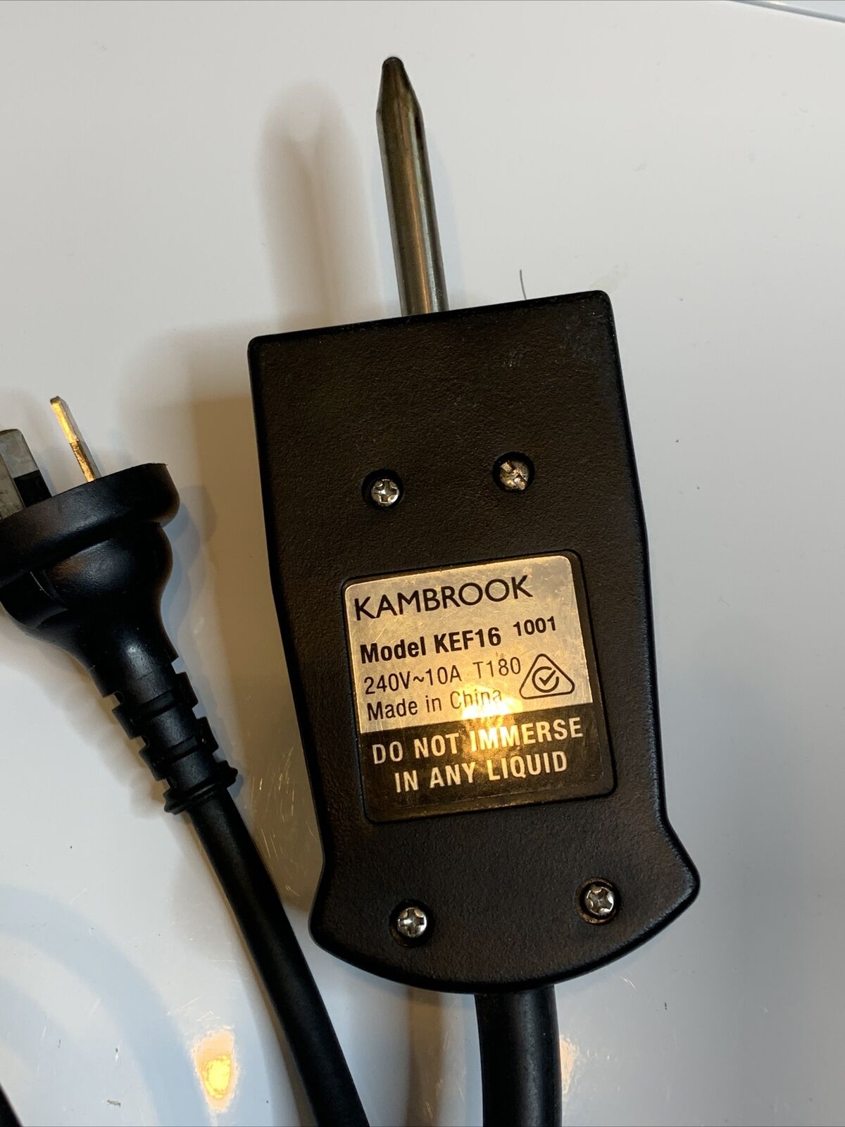 Genuine Kambrook Model KEF16 Temperature Probe Power Supply 240V 10A