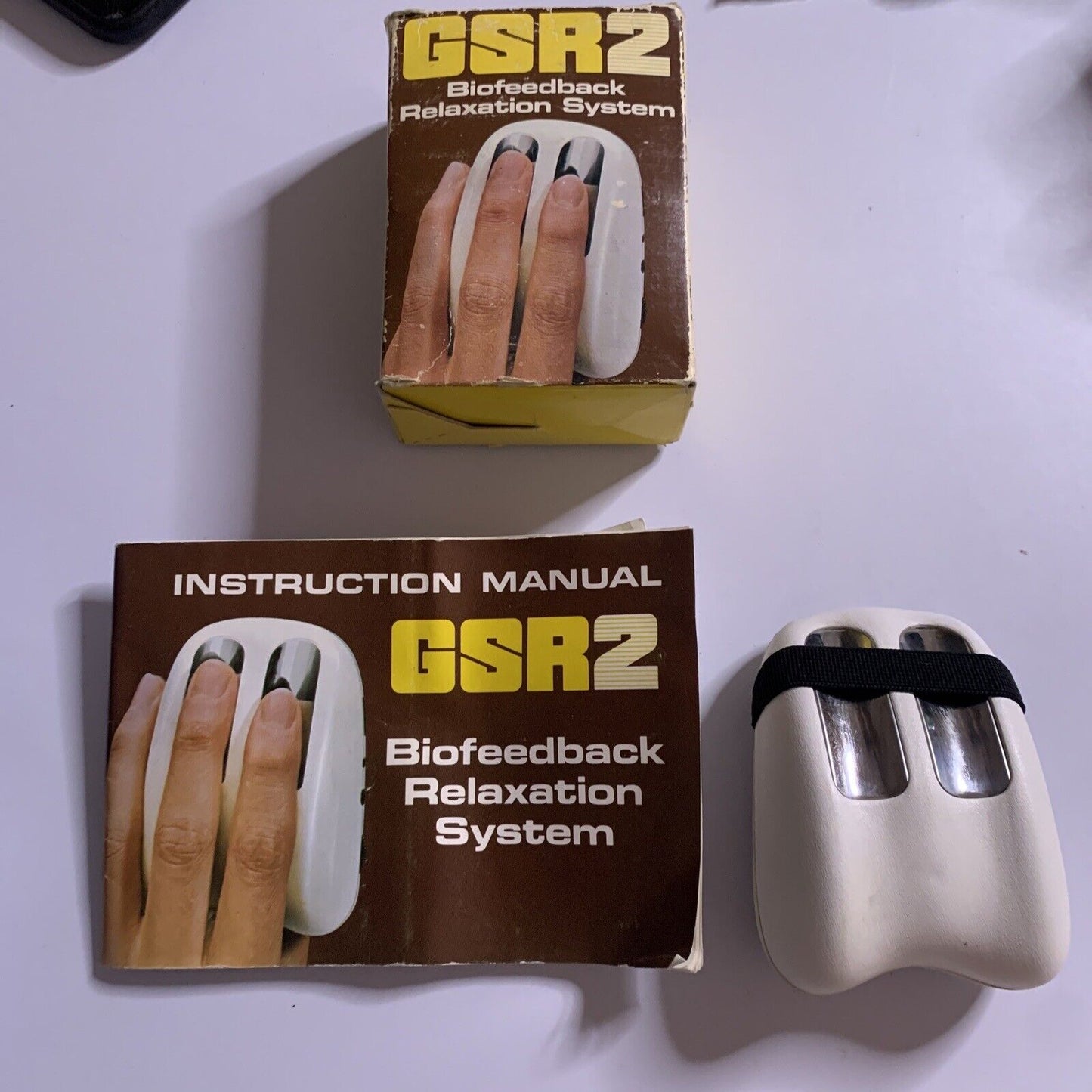 GSR2 Biofeedback Relaxation System Galvanic Skin Resistance Monitor