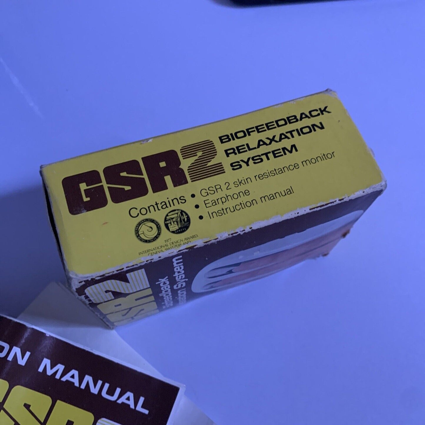 GSR2 Biofeedback Relaxation System Galvanic Skin Resistance Monitor