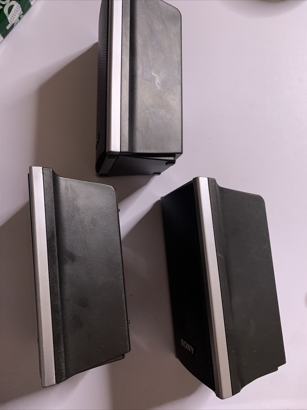 3x Sony Surround Speakers SS-TS80 Magnetically Shielded 3 Ohms