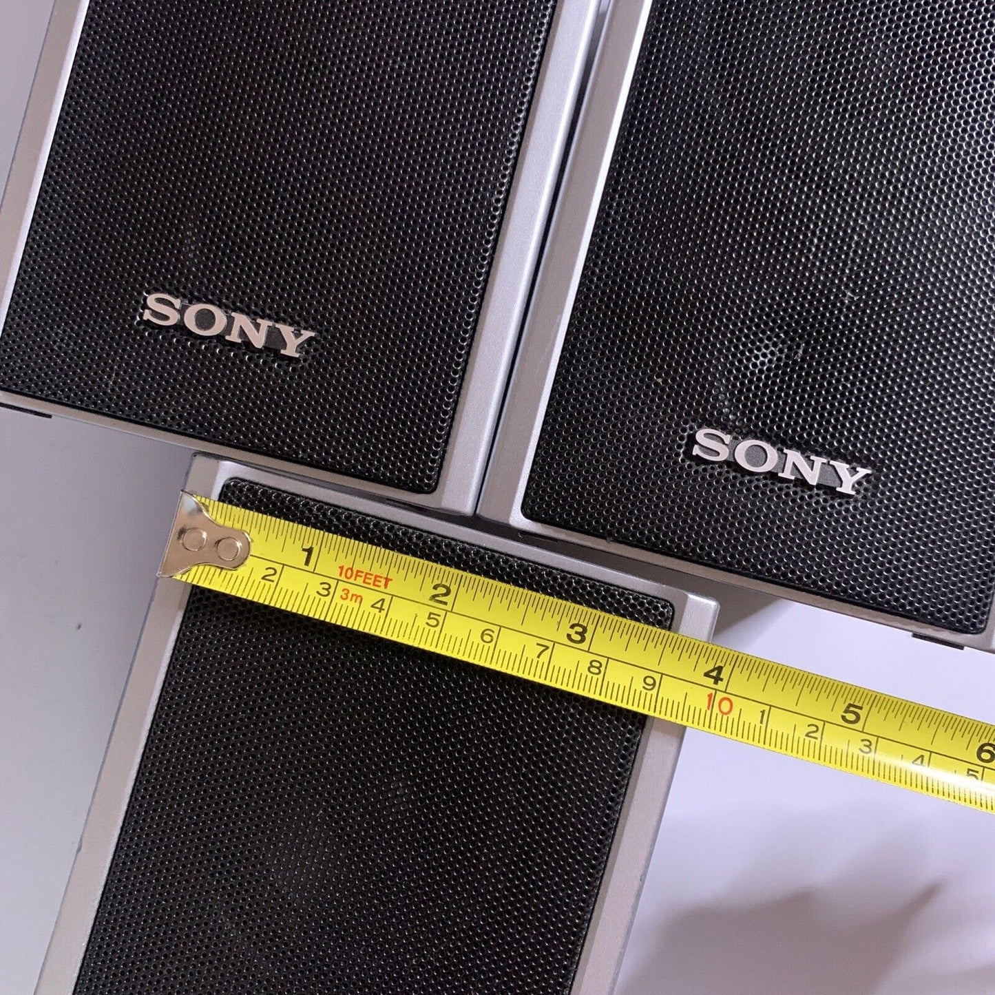 3x Sony Surround Speakers SS-TS80 Magnetically Shielded 3 Ohms