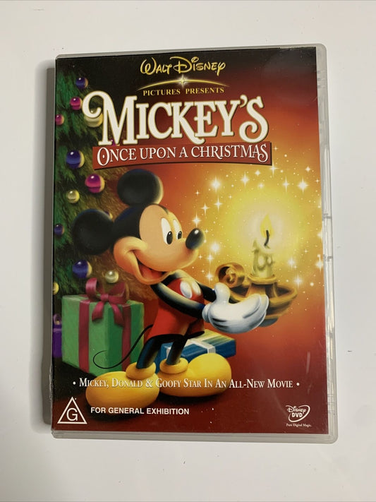 Mickey's Once Upon A Christmas (DVD, 1999) Disney Animated Film  Region 4