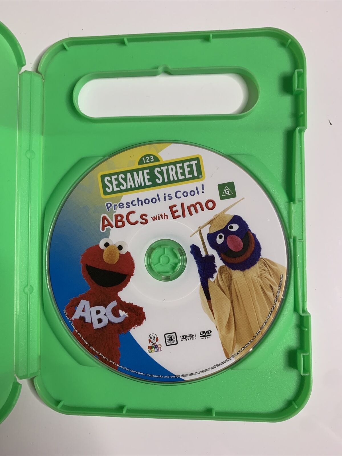 Sesame Street ABC's With Elmo - Preschool is Cool  (DVD, 2009) Region 4