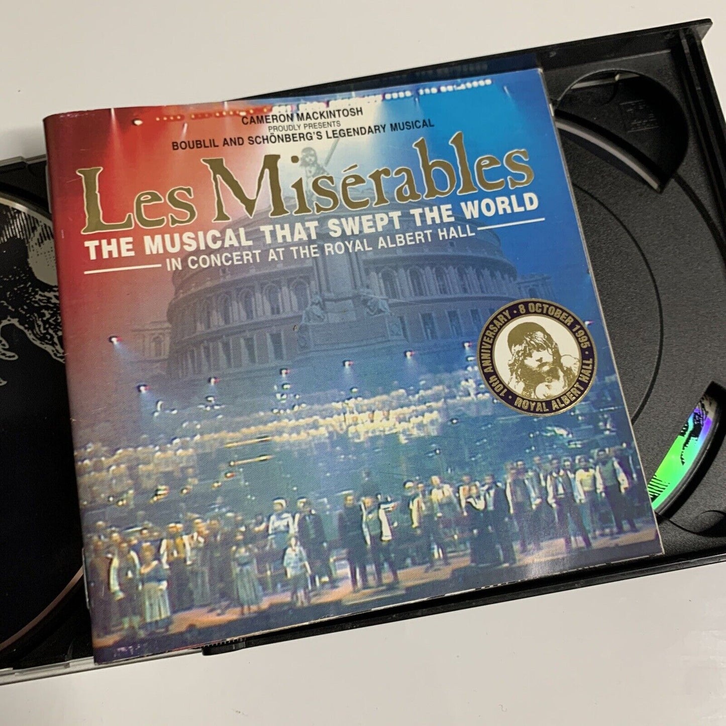 Les Miserables 10th Anniversary In Concert Royal Albert Hall (CD, 2-Disc, 1996)