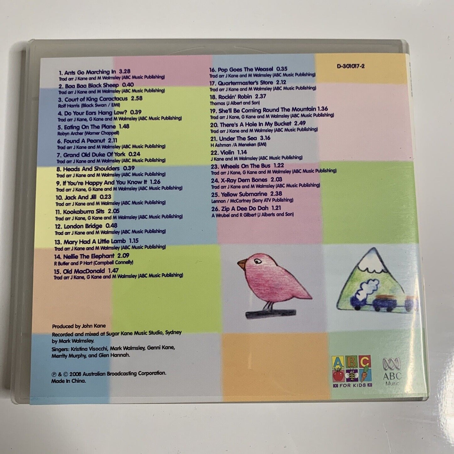 Preschoolers Bumper Box ABC For Kids (CD, 3-Disc Set, 2008) Children's Music