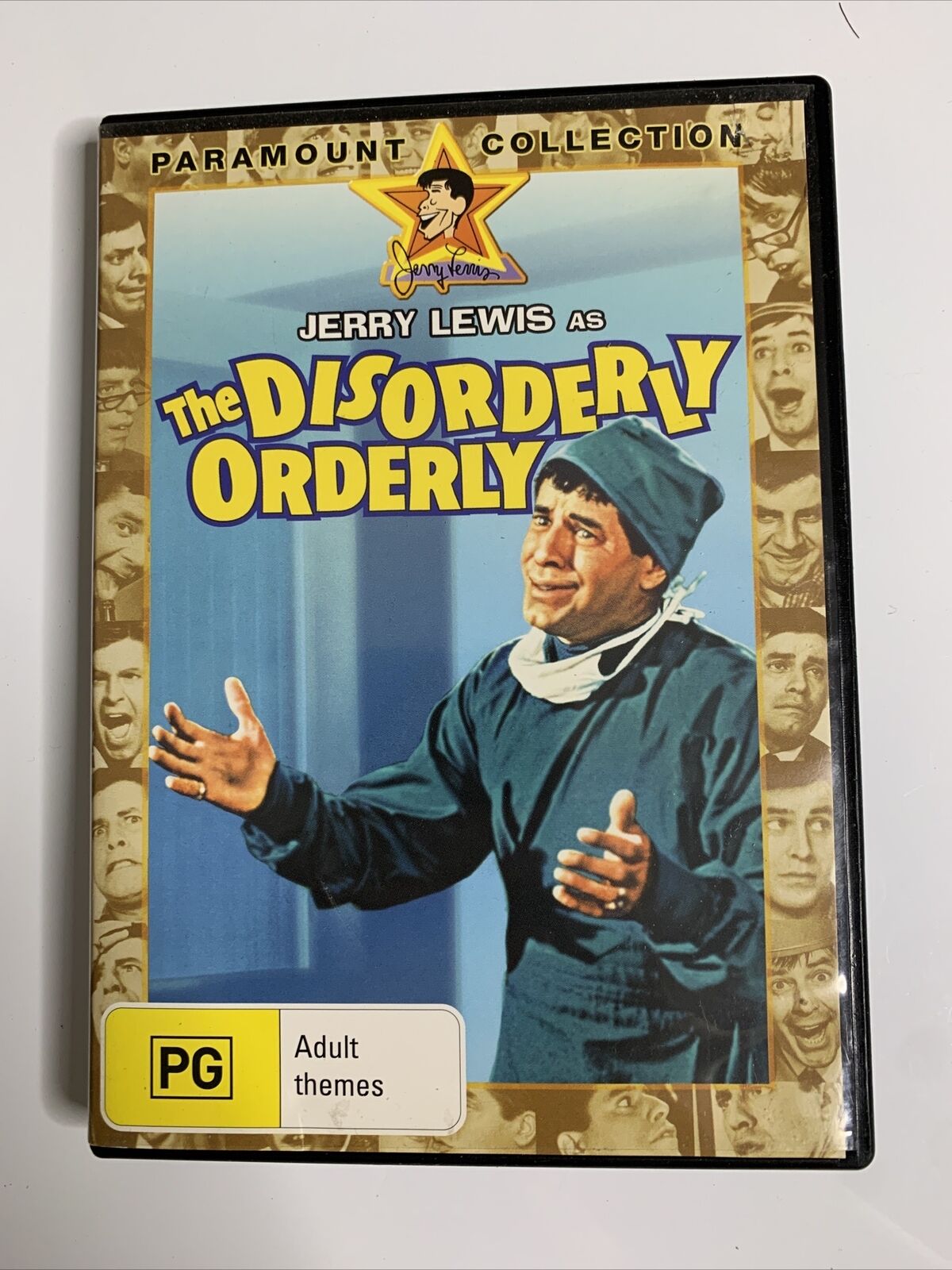 The Disorderly Orderly  (DVD, 1964) Jerry Lewis, Glenda Farrell Comedy Region 4