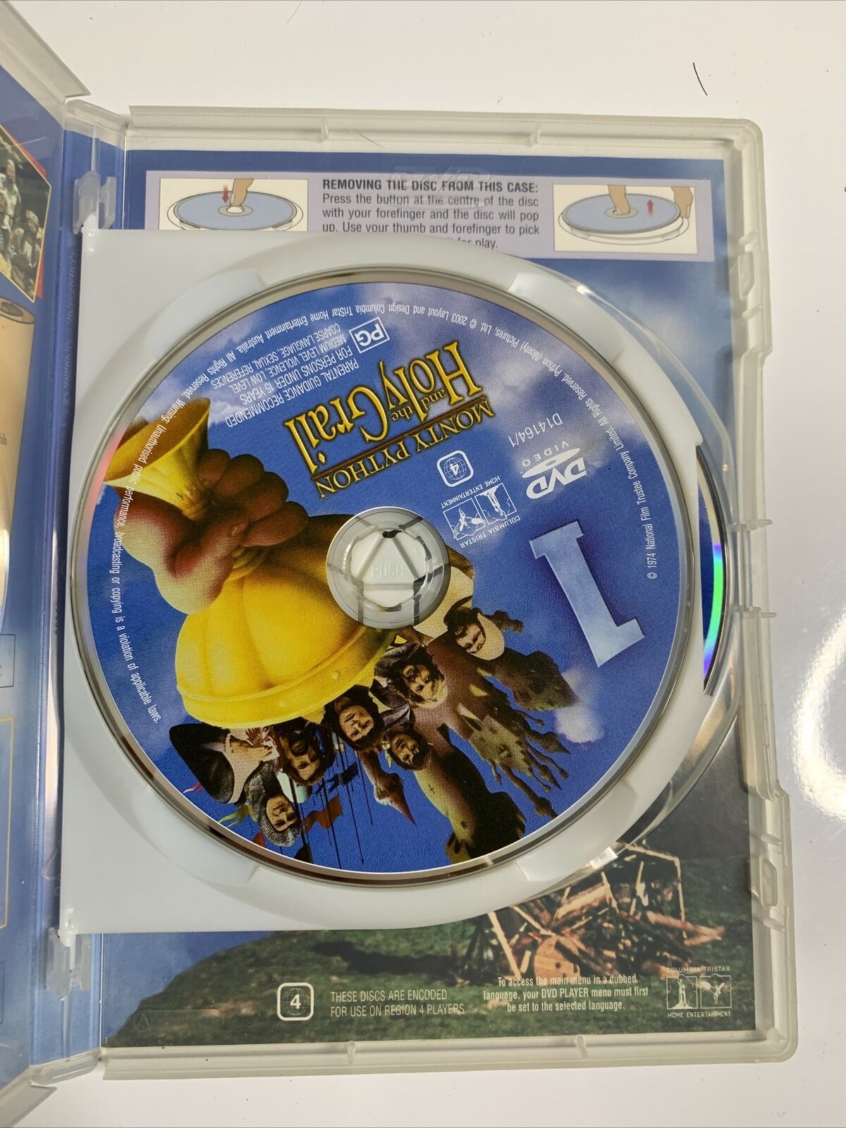 Monty Python And The Holy Grail  Collector's Edition  (DVD, 1974) Region 4