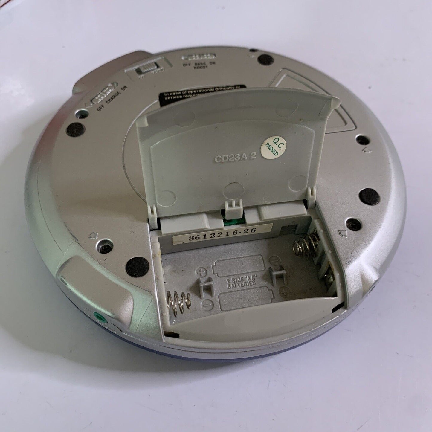 Teac Portable CD and AM/FM Radio Player PD-P239 with Anti-Shock Protection