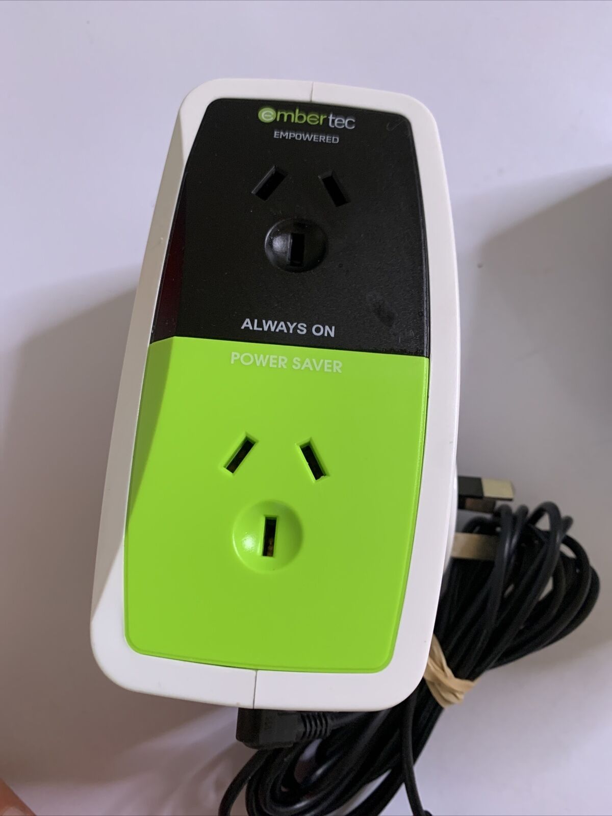 2x Embertec Smartswitch PC & AV Power Saving Outlet