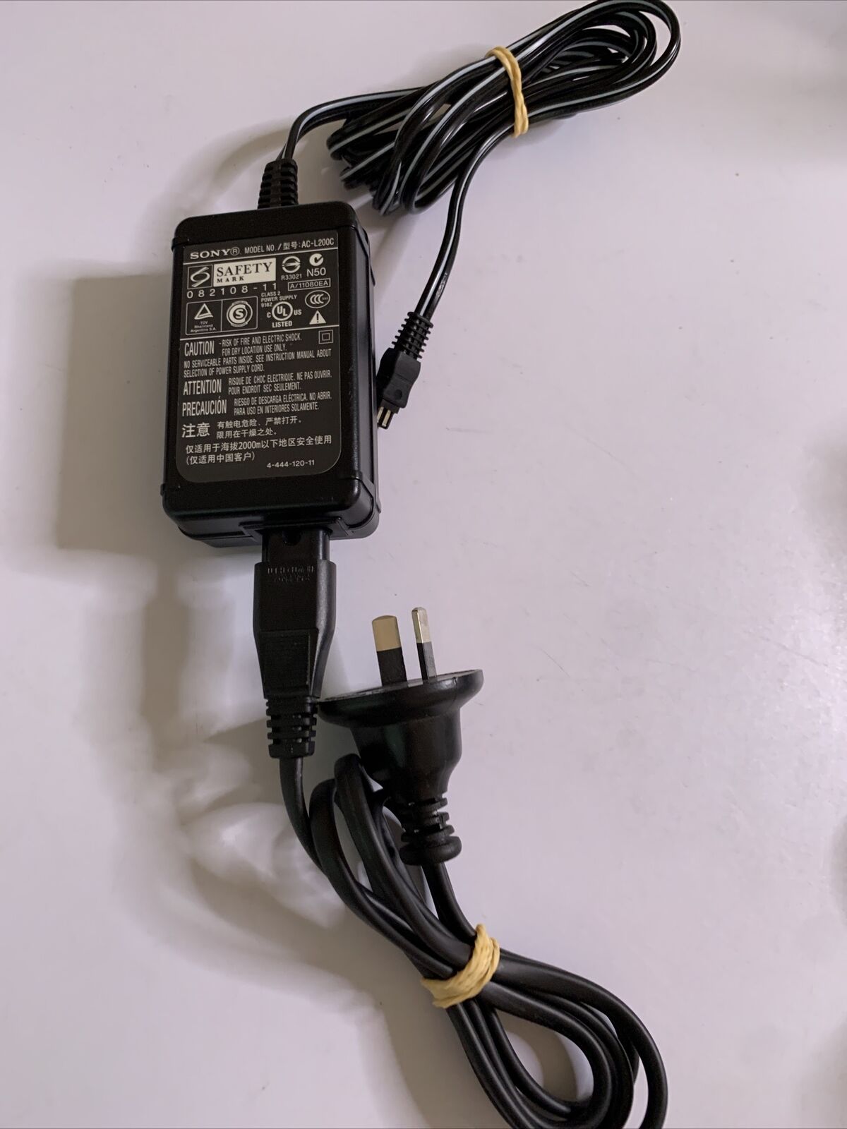 Genuine Sony AC-L200C Charger Power Supply for Sony Handycam Camcorder