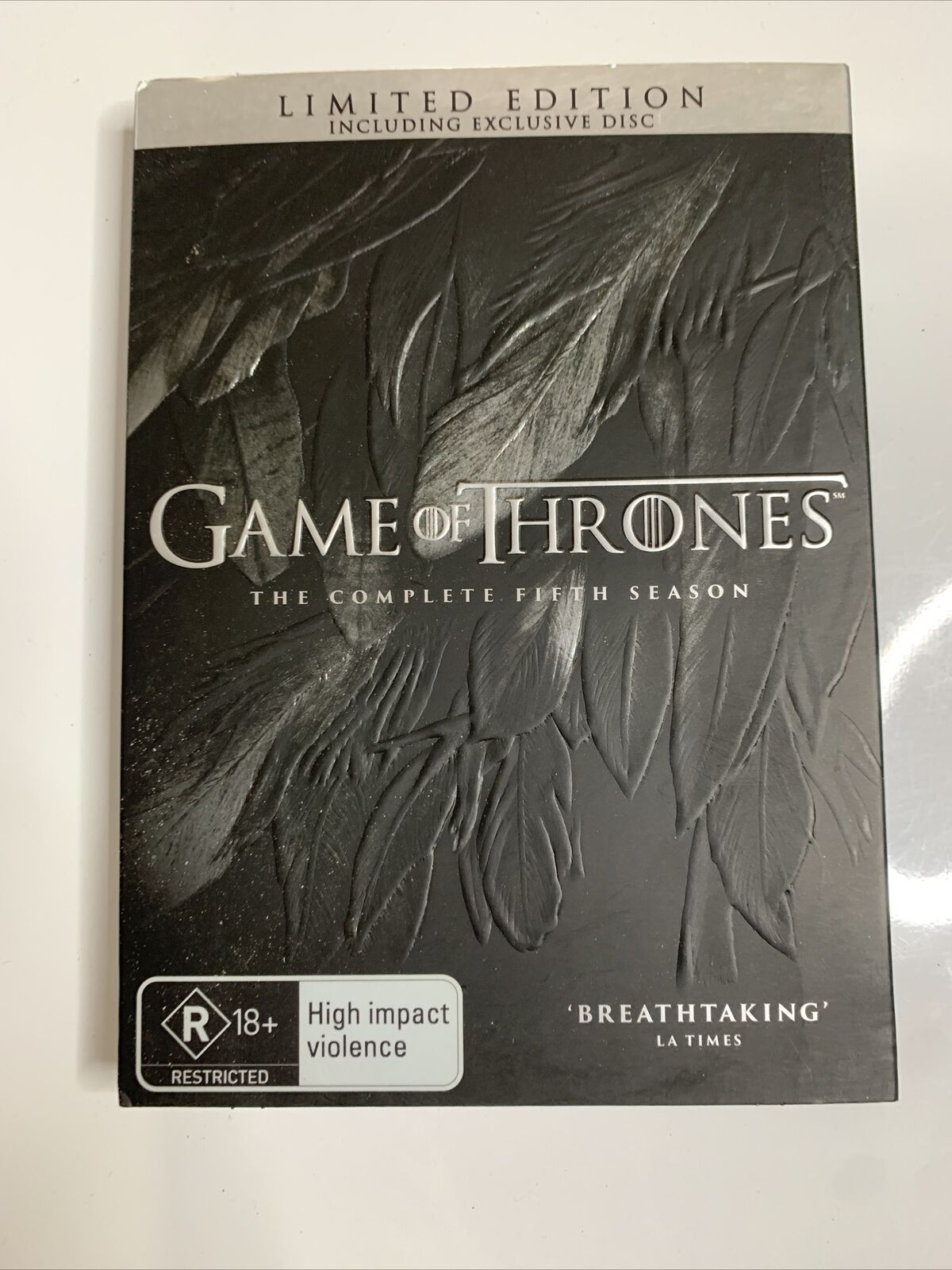 Game Of Thrones - The Complete Season 5 Limited Edition (DVD, 2016) Region 4